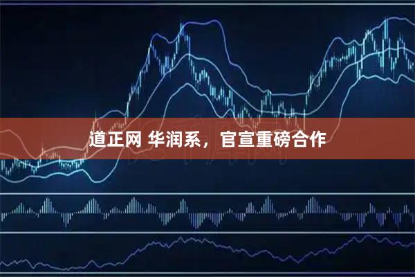 道正网 华润系，官宣重磅合作